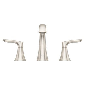 Pfister Brushed Nickel Weller Widespread Bath Faucet LG49-WR0K