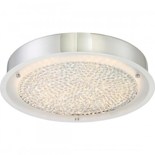 Quoizel PCBZ1616C Blaze Flush mount polished chrome 16"d Flush Mount