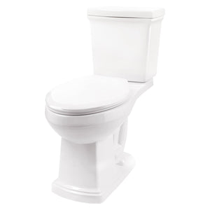 Gerber G0020181 White Hinsdale 1.28 Gpf 12" Rough-in Two-piece Elongated ERGOHEI...