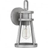 Quoizel BAB8406ABA Barber Outdoor wall 1 light antique brushed alu Outdoor Lantern