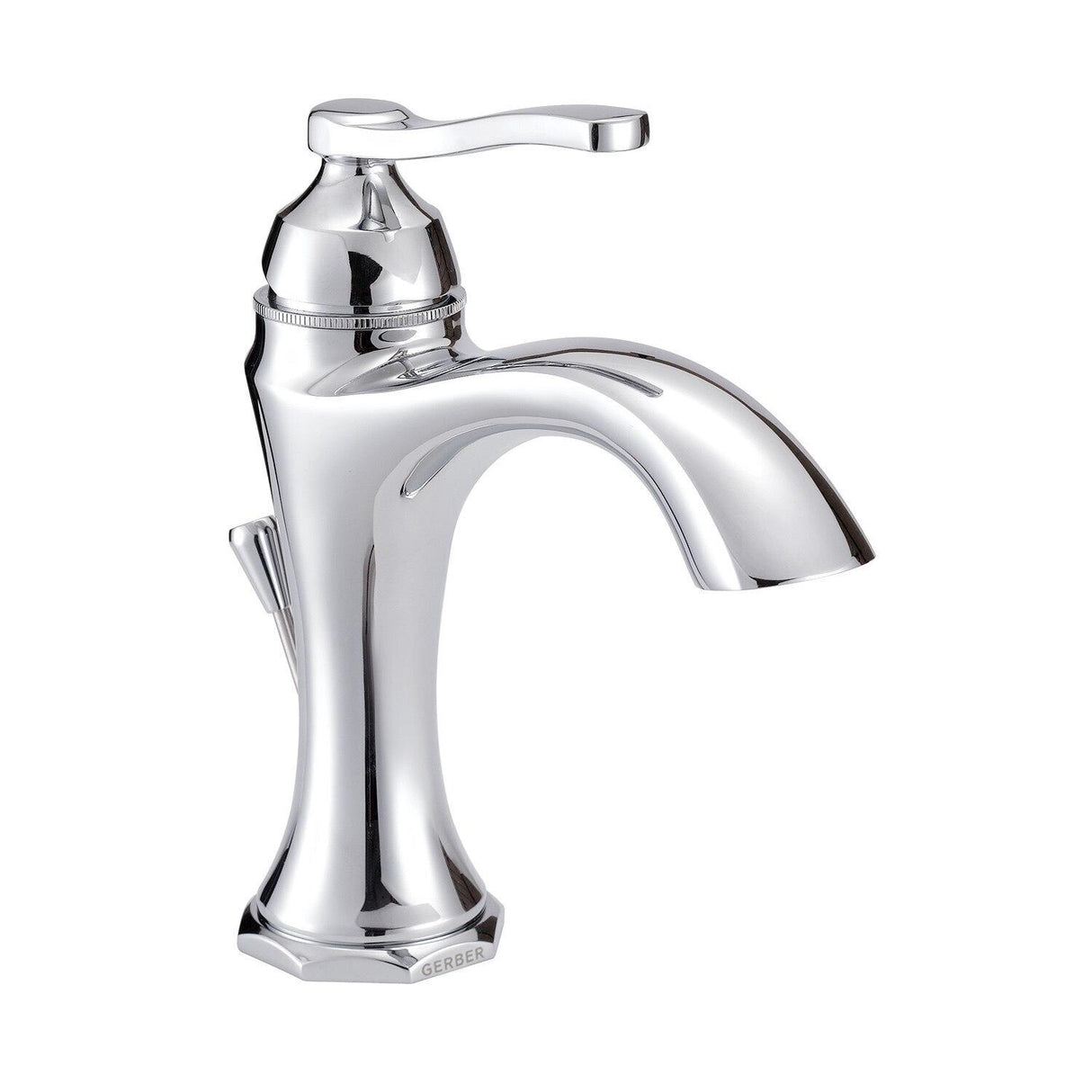 Gerber D225028 Chrome Draper Single Handle Lavatory Faucet