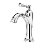Tisbury Single Control 4" Centerset Bathroom Faucet in Polished Chrome