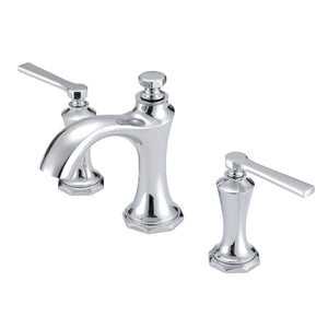 Gerber D304128 Chrome Draper Two Handle Widespread Lavatory Faucet