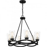 Quoizel OLK5025EK Overlook Chandelier 6 lights earth black Chandelier