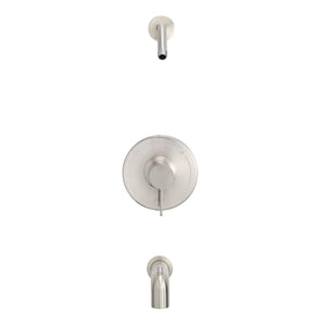Gerber D520030LSBNTC Brushed Nickel Amalfi Tub & Shower Trim Kit, Without Showerhead