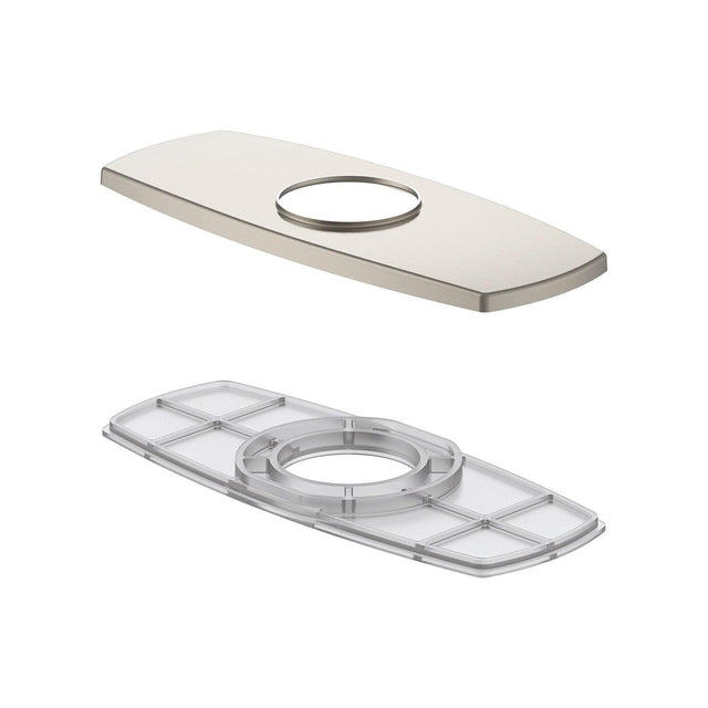 Gerber DA667B57BS Soft Square Cover Plate Assembly for 4" Centerset Bathroom Faucet -...