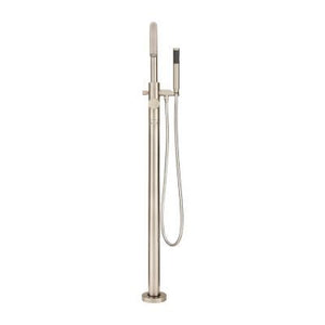 Pfister Brushed Nickel Modern Free Standing Tub Filler LG6-1MFK