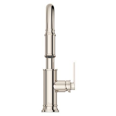 Pfister Polished Nickel 1-handle Pull-down Kitchen Faucet