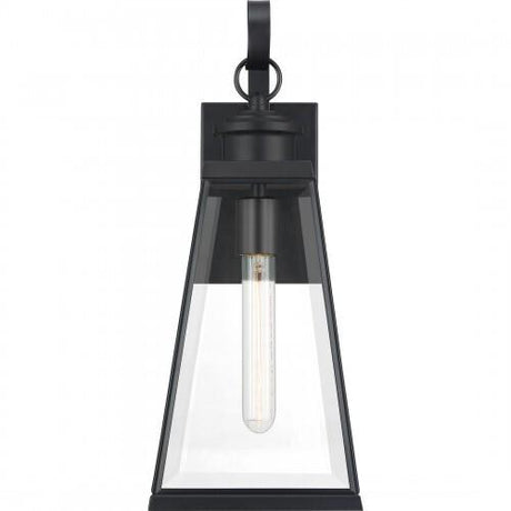 Quoizel PAX8407MBK Paxton Outdoor wall 1 light matte black Outdoor Lantern