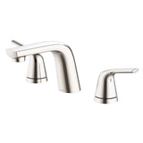 Gerber D304134BN Brushed Nickel Lemora Two Handle Widespread Lavatory Faucet