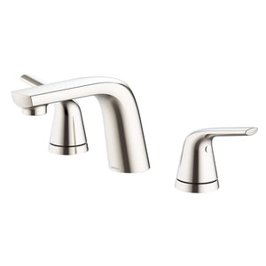 Gerber D304134BN Brushed Nickel Lemora Two Handle Widespread Lavatory Faucet