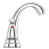 Pfirst Series 2-Handle 4" Centerset Bathroom Faucet in Polished Chrome