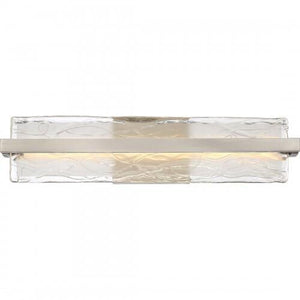 Quoizel PCGL8522BN Glacial Bath fixture led brushed nickel Bath Light