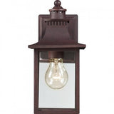 Quoizel CCR8406CU Chancellor Outdoor wall lantern 5.5" copper bronze Outdoor Lantern