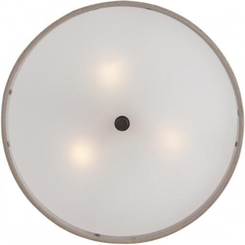 Quoizel CRA1717MC Cloverdale Semi flush mottled cocoa Semi-Flush Mount