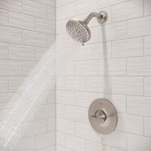 Pfister Brushed Nickel Weller 1-handle Shower, Trim Only LG89-7WRK