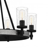 Quoizel ALP5026EK Alpine Chandelier 6 lights earth black Chandelier