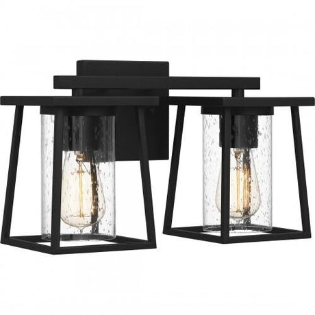 Quoizel LDG8615MBK Lodge Bath 2 light matte black Bath