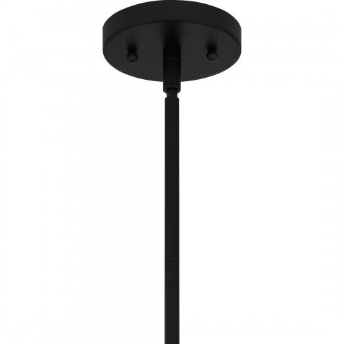 Quoizel QPP6165MBK Quoizel Piccolo Pendant Mini pendant 1 light matte black Mini Pendant