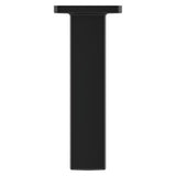 Squared Non-Diverting Tub Spout in Matte Black
