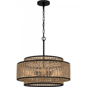 Quoizel QP6161MBK Quoizel Pendant Pendant 5 lights matte black Pendant