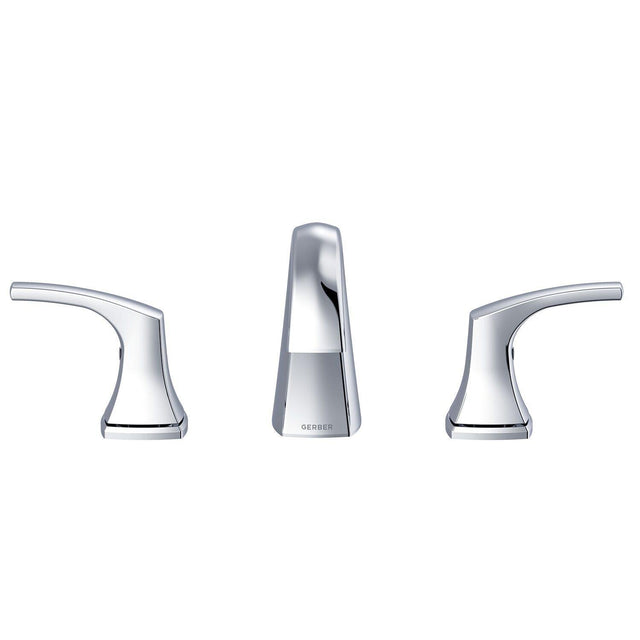 Gerber D304118BB Brushed Bronze Vaughn Two Handle Widespread Faucet