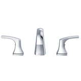 Gerber D304118 Chrome Vaughn Two Handle Widespread Faucet