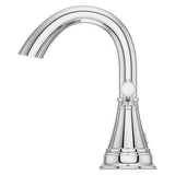 Saxton 2-Handle 4" Centerset Bathroom Faucet in Polished Chrome