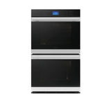 Sharp SWB3062GS 30" / 5.0 CF Electric Double Wall Oven, True Convection