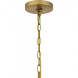 Quoizel SDY5028AB Sunday Chandelier 6 lights aged brass Chandelier