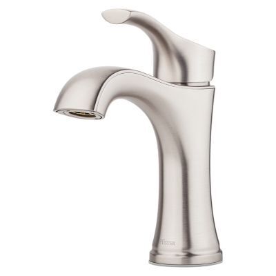 Pfister Spot Defense Brushed Nickel Single Control Bathroom Faucet LG42-WD0GS