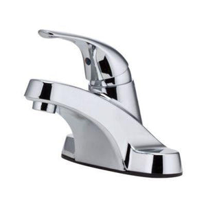 Pfister Polished Chrome Job Pack Pfirst Series Centerset Bath Faucet LJ142-800C