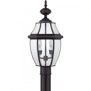 Quoizel NY9042K Newbury Outdoor post myst blck 2l Outdoor Lantern