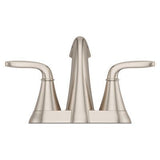 Pasadena 2-Handle 4" Centerset Bathroom Faucet in Brushed Nickel