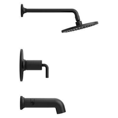 Pfister Matte Black 1-handle Tub & Shower Trim