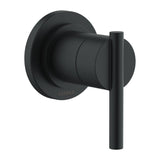 Gerber D560958BST Parma Volume Control or Diverter Valve Trim Kit - Satin Black
