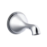 Gerber DA666573BS Satin Black Opulence 6" Wall Mount Tub Spout Without Diverter