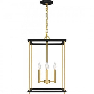 Quoizel KNW2814MBK Kynwyd Pendant 4 lights matte black Pendant