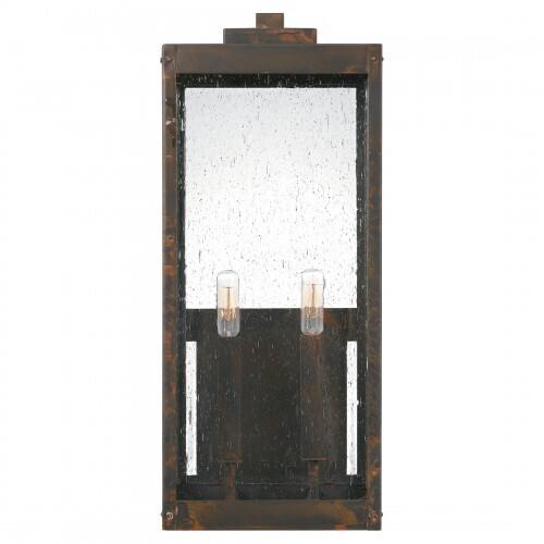 Quoizel WVR8409IZ Westover Outdoor wall 2 light industrial bronze Outdoor