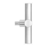 Tenet Single Cross Handle for Slide Bar Kit in Polished Chrome