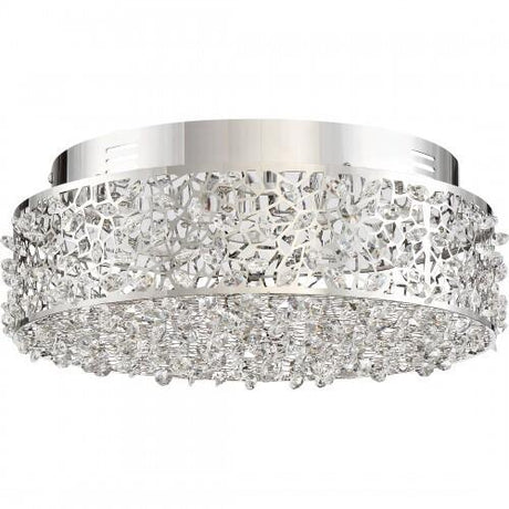 Quoizel PCST1614C Starlet Flush mount led plsh chrm Flush Mount