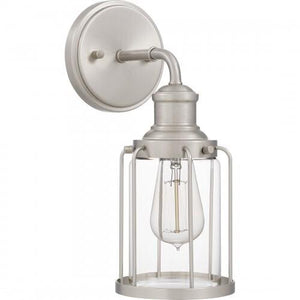 Quoizel LUD8605BN Ludlow Wall 1 light brushed nickel Wall Sconce