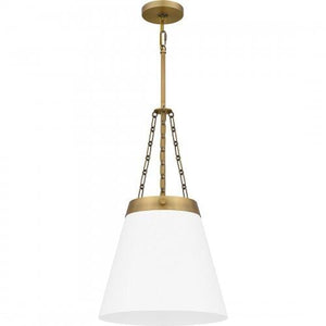Quoizel QPP6183AB Quoizel Piccolo Pendant Mid pendant 1 light aged brass Mini Pendant