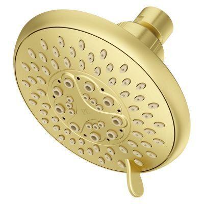 Pfister Brushed Gold 5-function Showerhead