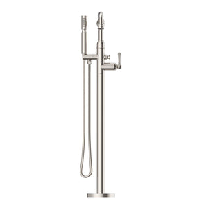 Gerber D300557T Chrome Traditional Floor Mount Tub Filler Trim Kit With Handshower