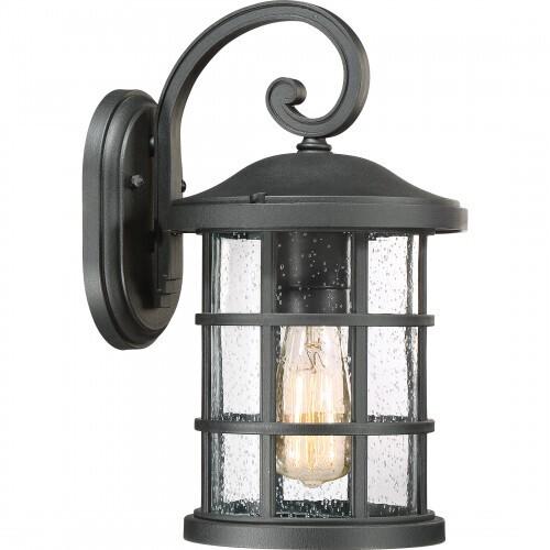 Quoizel CSE8408EK Crusade Outdoor wall earth black Outdoor Lantern