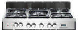 Verona VEITB364EBLK 4" EXTENDED Backguard - BLACK: Extends Range Depth to 25 ?"