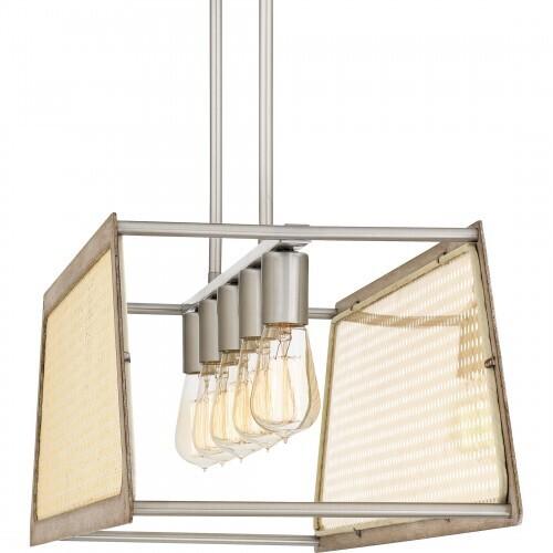 Quoizel SYA536BN Syrah Island 5 lights brushed nickel Island Light