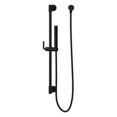 Pfister Matte Black Handheld Shower With Slide Bar