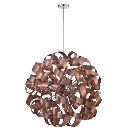 Quoizel RBN2831SG Ribbons Pendant satin copper  31"d Pendant